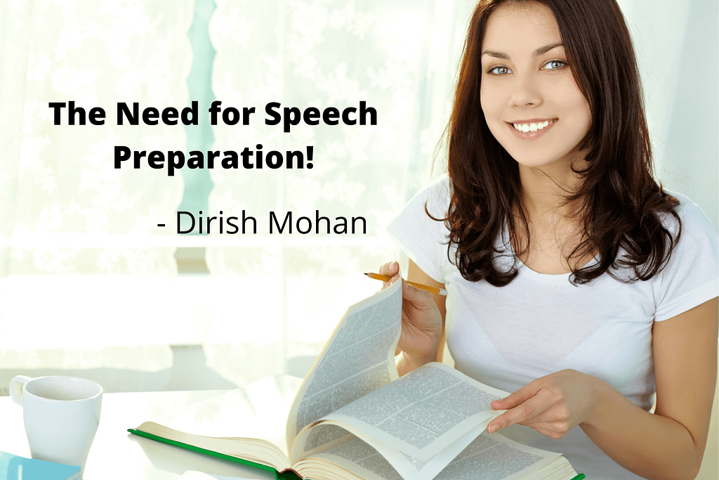 speech preparation